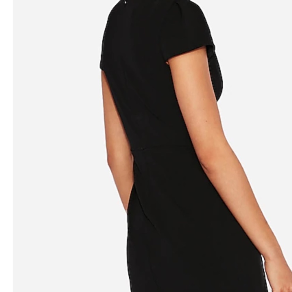 Tulip Sleeve Sheath Dress